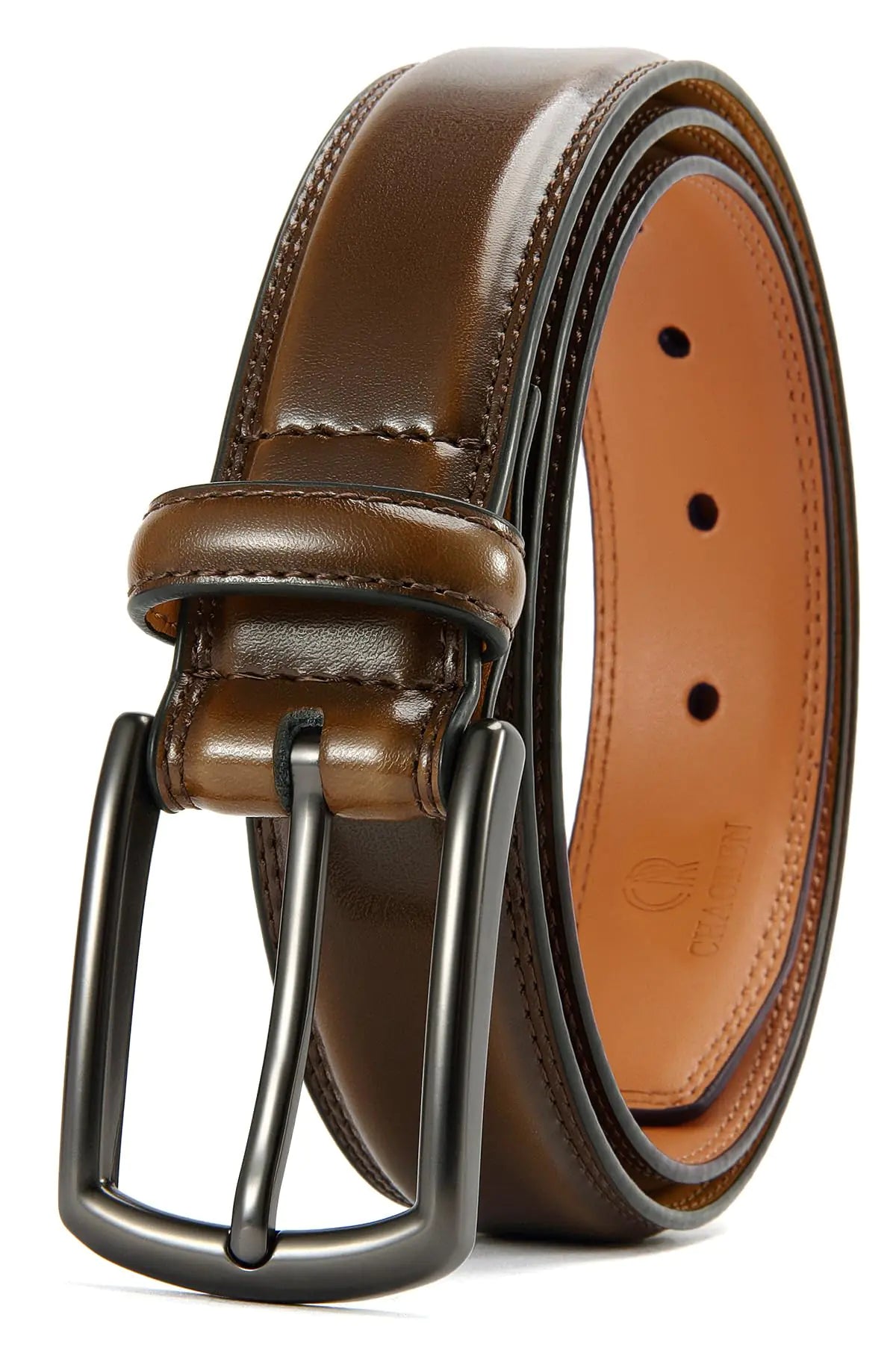 Men’s Dress and Casual Leather Belt – CHAOREN, Perfect for Jeans or Formal Wear