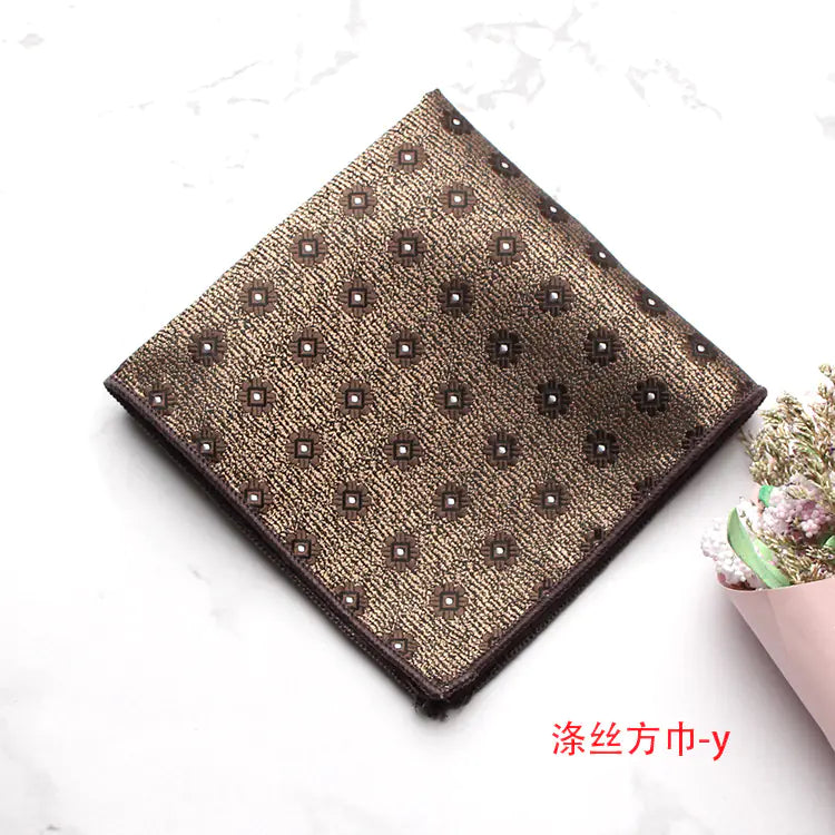 Men's Formal Wedding Suit Pocket Square Accessories