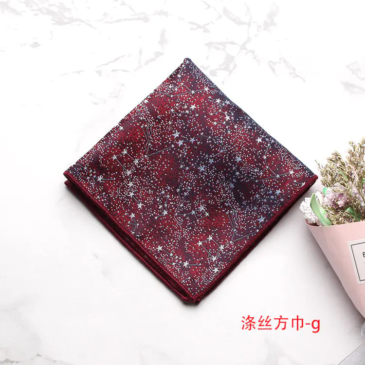 Men's Formal Wedding Suit Pocket Square Accessories