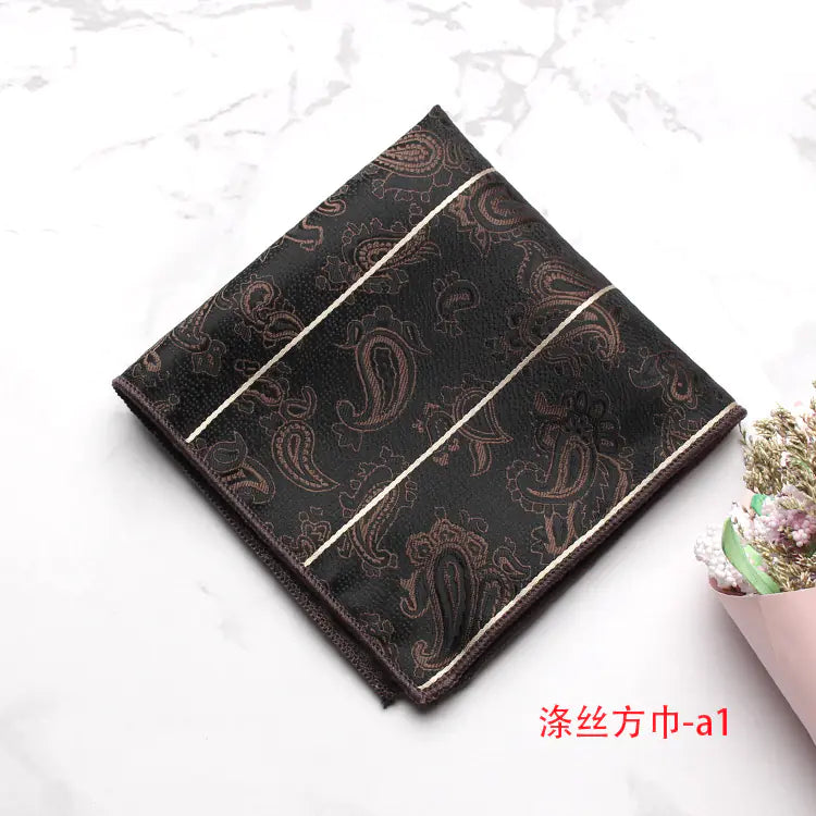 Men's Formal Wedding Suit Pocket Square Accessories