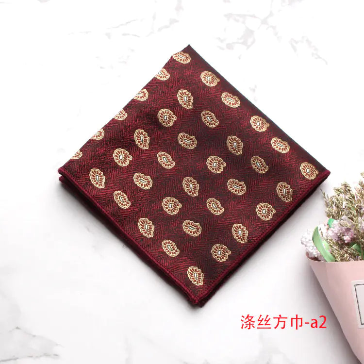 Men's Formal Wedding Suit Pocket Square Accessories