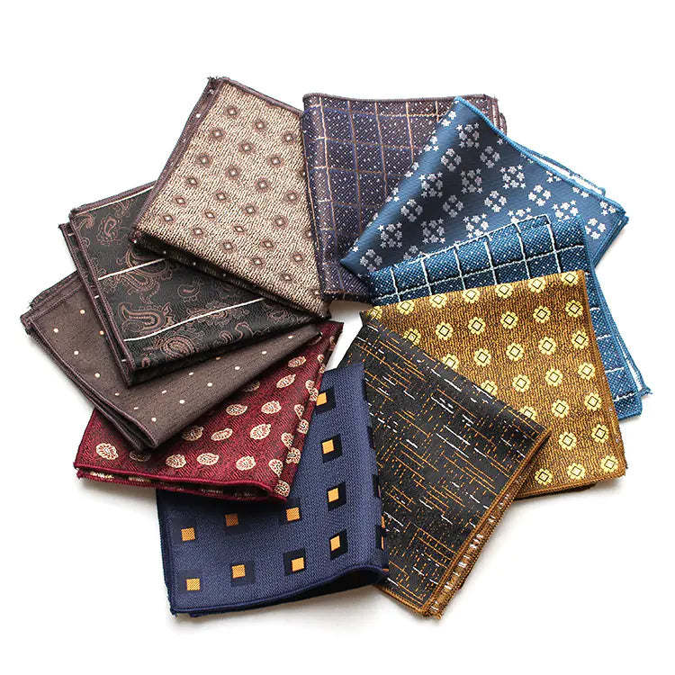 Men's Formal Wedding Suit Pocket Square Accessories