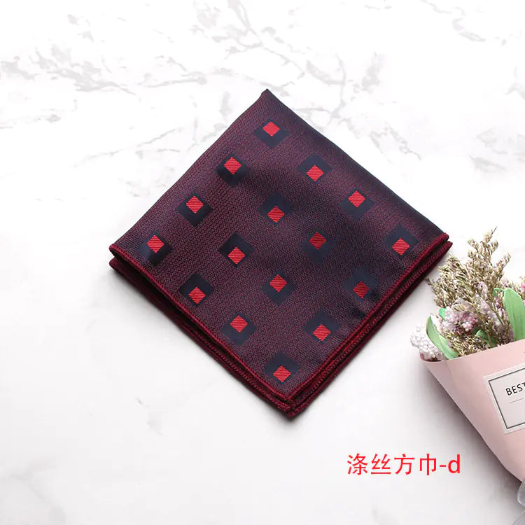 Men's Formal Wedding Suit Pocket Square Accessories