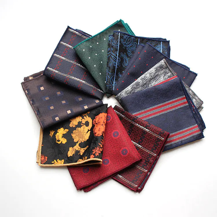 Men's Formal Wedding Suit Pocket Square Accessories