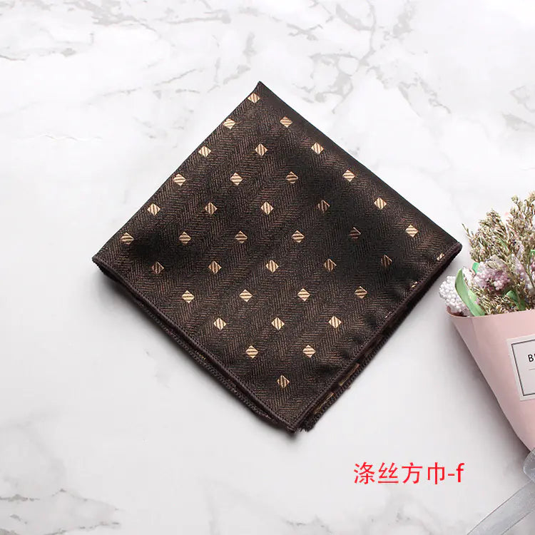 Men's Formal Wedding Suit Pocket Square Accessories