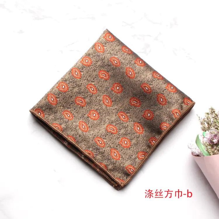 Men's Formal Wedding Suit Pocket Square Accessories
