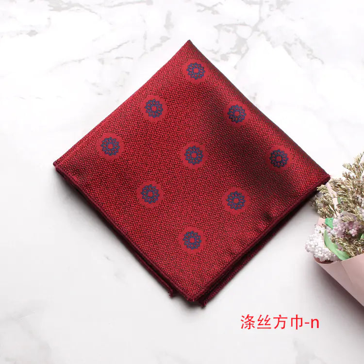 Men's Formal Wedding Suit Pocket Square Accessories