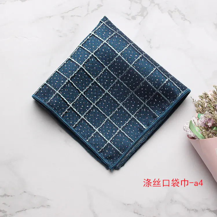 Men's Formal Wedding Suit Pocket Square Accessories